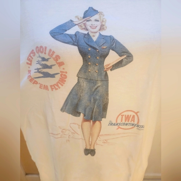 Malibu Shirts Women's Retro Short-sleeved T-shirt NWOT - Picture 10 of 10